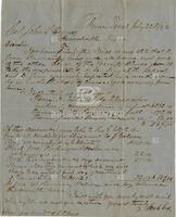 [Letter from Noah Cox to John L. Haynes regarding the collection of debts in Romas, Texas]