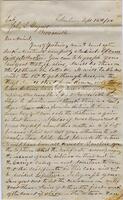 [Letter from Noah Cox to John L. Haynes with enclosure]