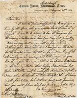 [Letter from L.H. Box to John L. Haynes regarding the coming election]