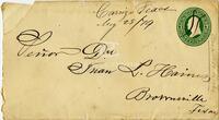 [Envelope containing a Spanish language letter to John L. Haynes from Dr. Fernando Uribe]