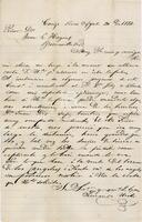 [Spanish language letter to John L. Haynes from Dr. Fernando Uribe]