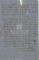 [Letter from Noah Cox to John L. Haynes regarding cases in court in 1873]