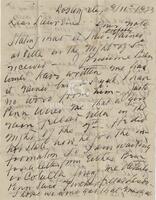 [Letter from Leonard Haynes to Laurence Haynes]