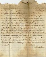 [Letter from Noah Cox to John L. Haynes, no date]