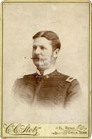 [Card photograph of an army officer]