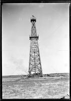 Oil well near mouth of Rio Grande, March 2, 1920